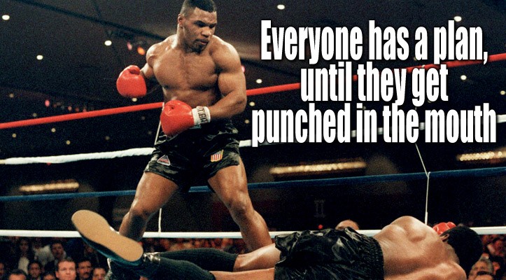 Mike Tyson Everyone Has A Plan Until They Get Punched In The Mouth Fewzion Work Management Software